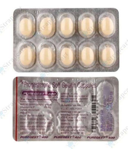 Progesterone 400mg Soft Gelatin Capsules