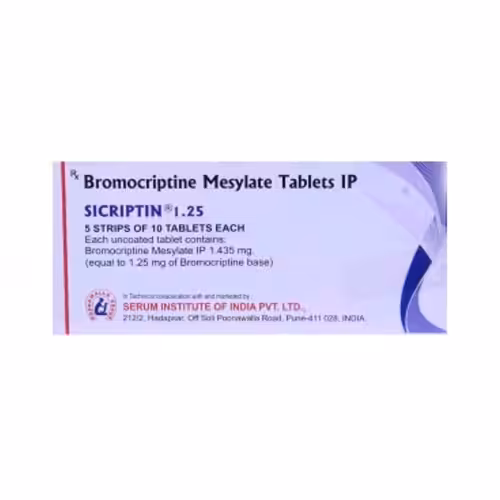 Sicriptin 1.25 Mg