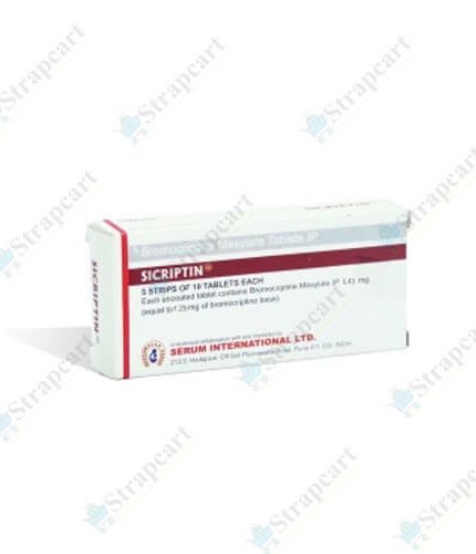 Sicriptin 1.25Mg