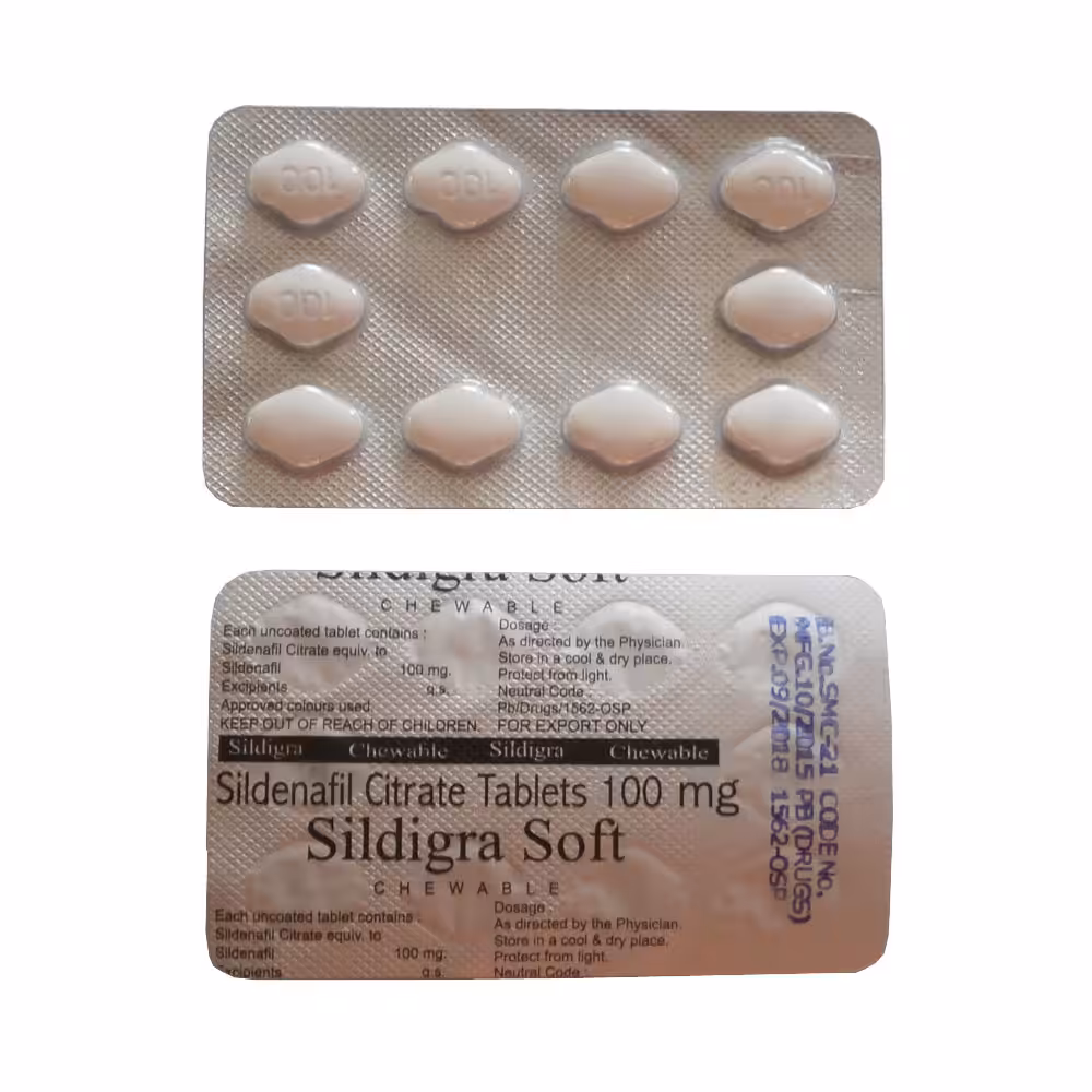 sildigra soft 100 mg Tablet sildigra soft 100 mg