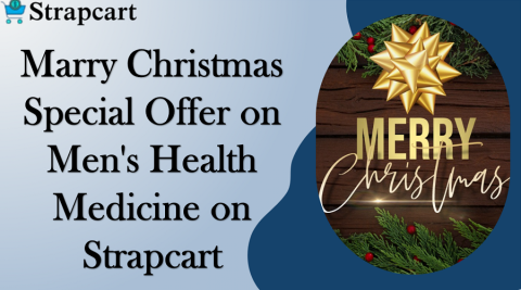 Merry Christmas Special Offer on Men's Health Medicine on Strapcart