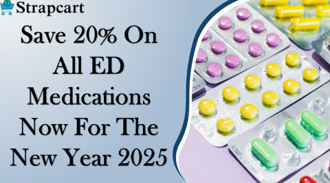 Save 20% On All ED Medications Now For The New Year 2025
